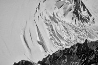 Icefall below the southwest face of Mount Gilbert