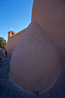 Buttress on the 200 year old San Francisco De Asis Church