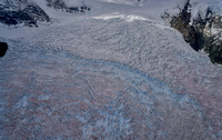 The Sairway icefall on the Root Glacier (a former tributary of the Kennicott Glacier)