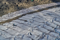 Supraglacial melt channels on the Root Glacier