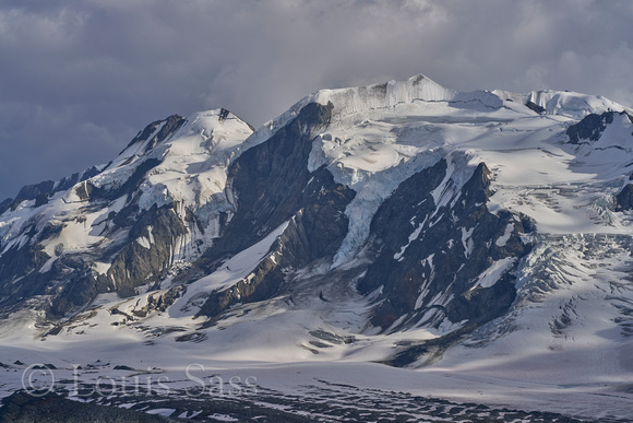 I am used to looking at Icefall Peak from Gulkana Glacier
